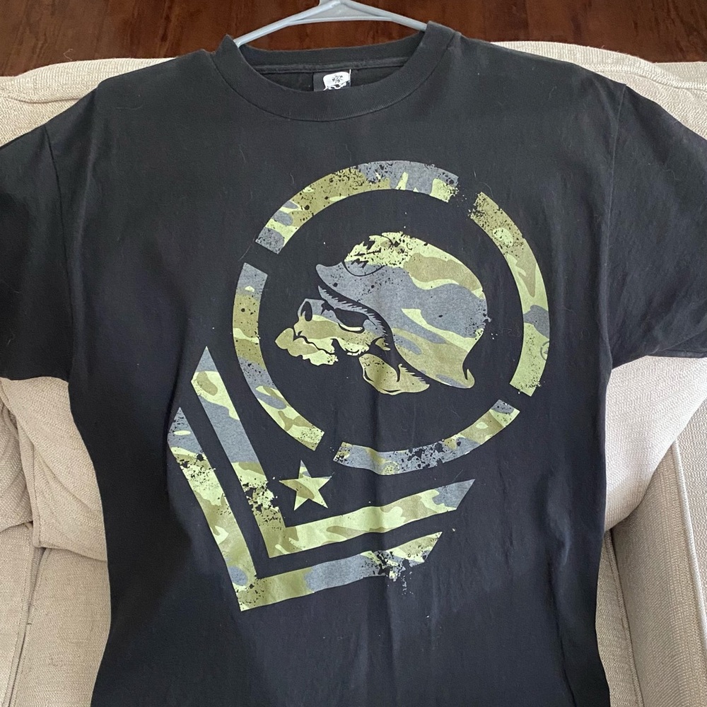 Metal Mulisha short sleeve t-shirt with skull graphics